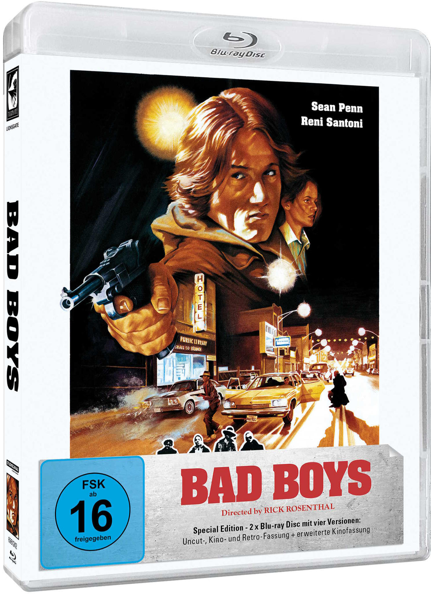 Filmposter für 'Bad Boys' mit Sean Penn.