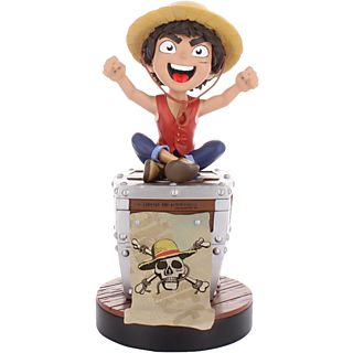 EXQUISITE GAMING One Piece : Luffy - Cable Guy - Support pour téléphone portable et manette (Multicolore)