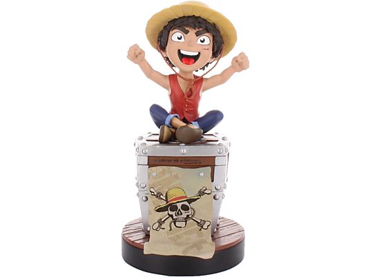 EXQUISITE GAMING One Piece: Luffy - Cable Guy - Supporto per controller e smartphone (Multicolore)