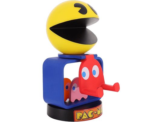 EXQUISITE GAMING Pacman - Cable Guy - Supporto per controller e smartphone (Multicolore)