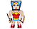 METAL EARTH Igazság Ligája - Wonder Woman mini model