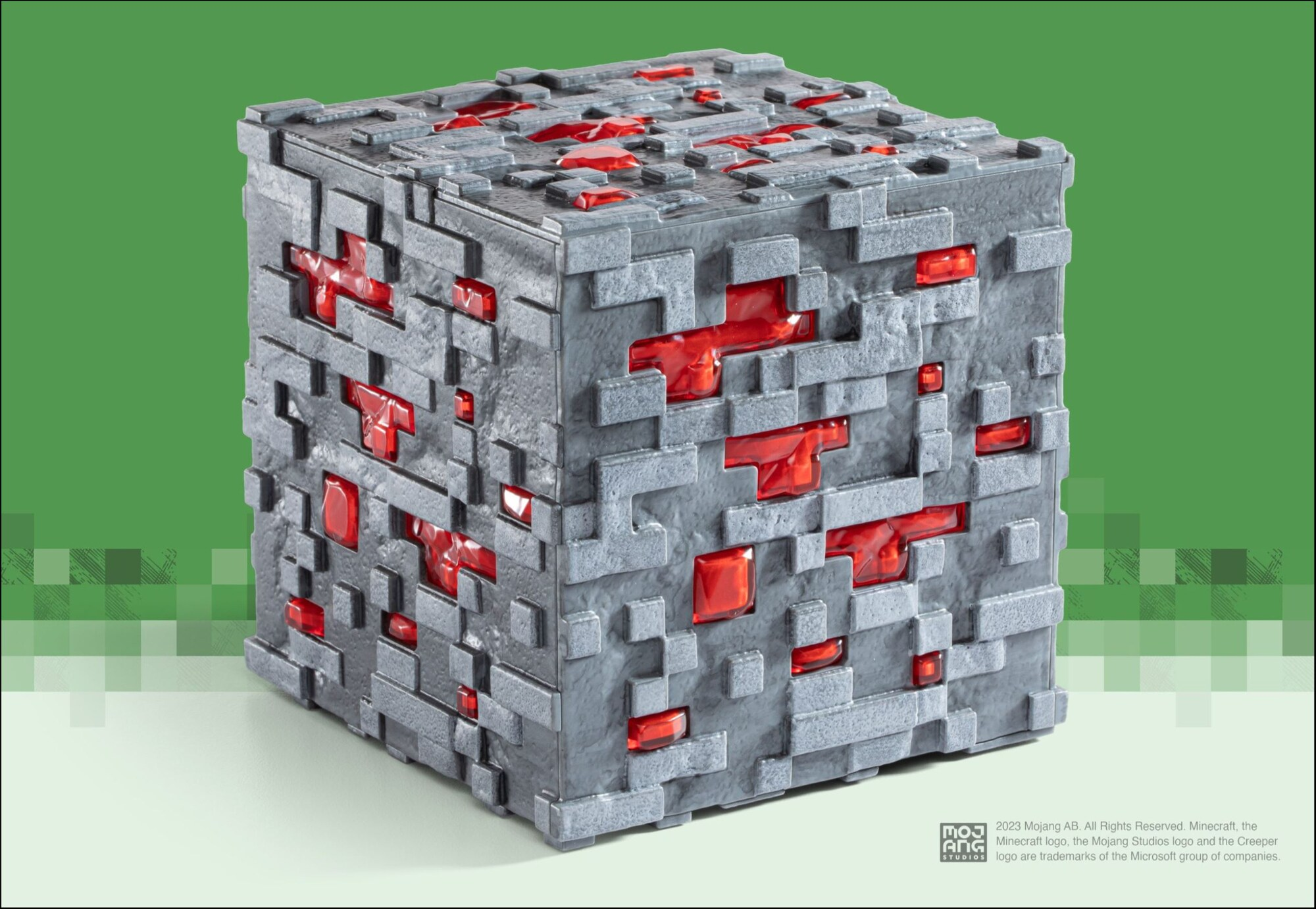 ABYSTYLE Redstone Ore Cube - Réplique (Gris)