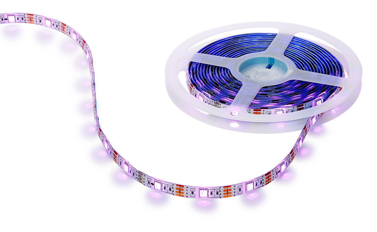 (EU), - Mehrfarbig Gaming-Zubehör, 5,5 m Lumectra-RGB-LED-Leuchtstreifen POWERA