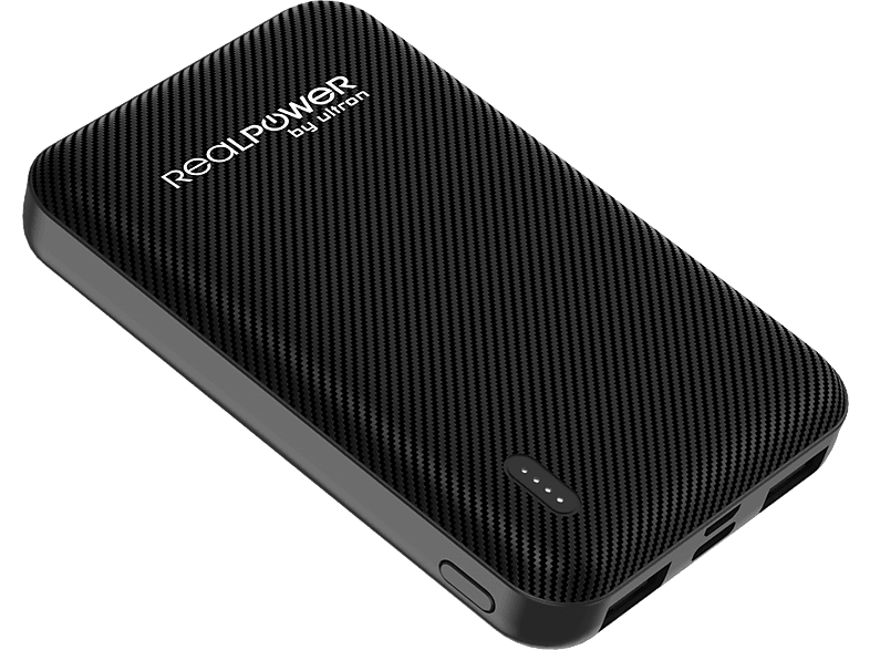 REALPOWER PB-5000 SE Powerbank 5000 mAh Schwarz