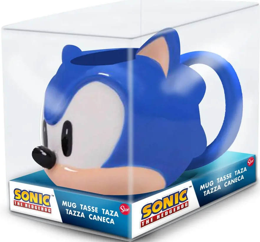 STOR Sonic Head - Tasse (Bleu)