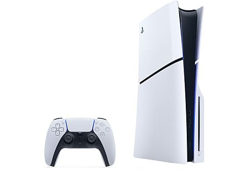 Consola  Sony PlayStation 5 Slim Standard, 1 TB SSD, 4K, 1 mando, Chasis  D, Blanco
