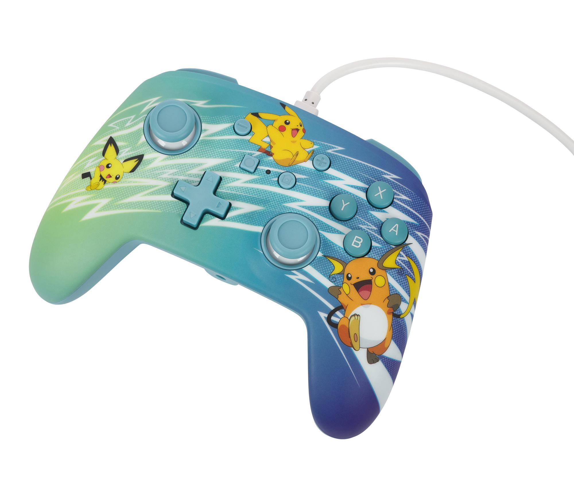 POWERA Pikachu-Evolution - kabelgebundener für Nintendo Controller Mehrfarbig Switch