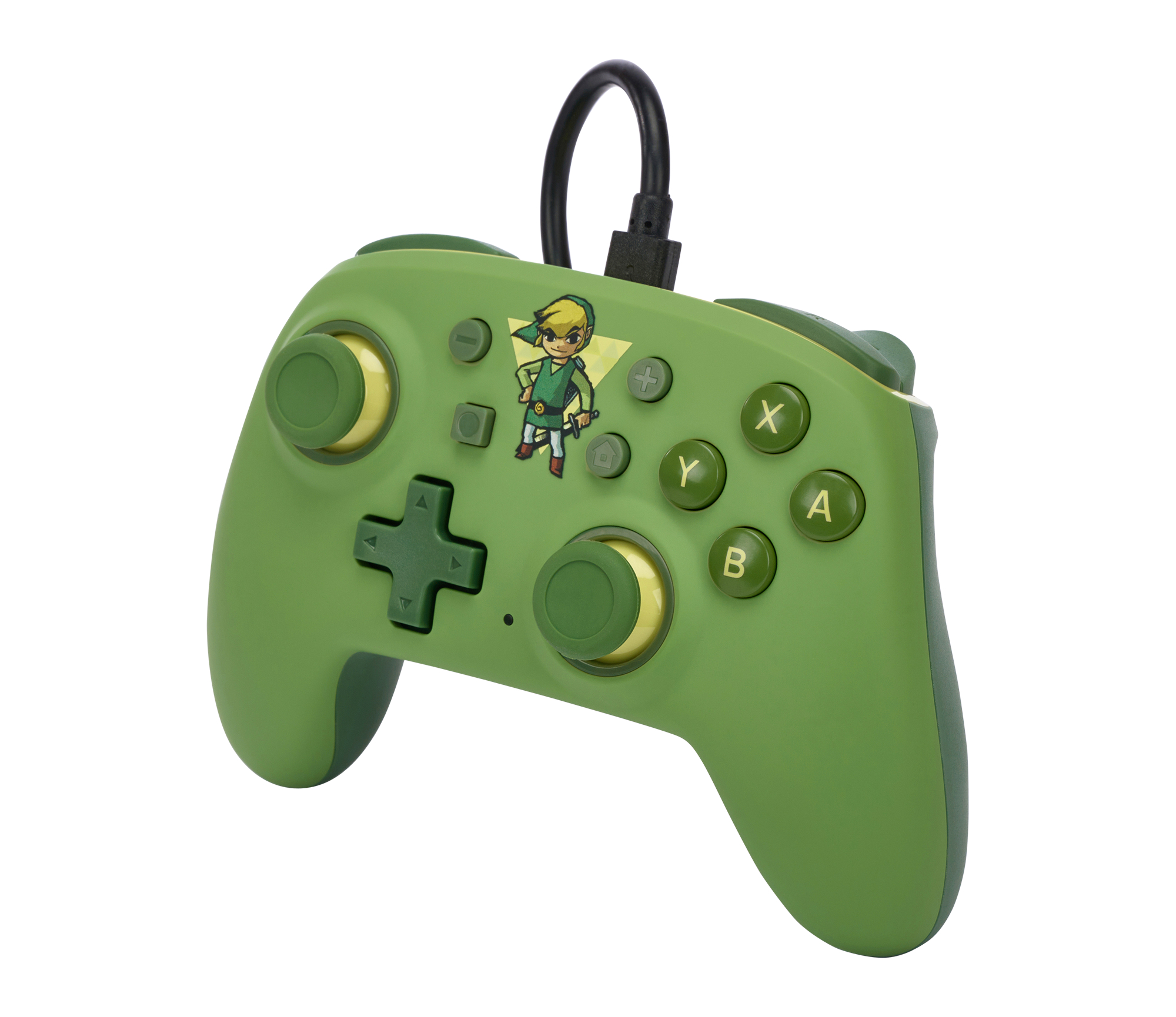 Grün Toon kabelgebundener Switch Nintendo Controller für Link POWERA -