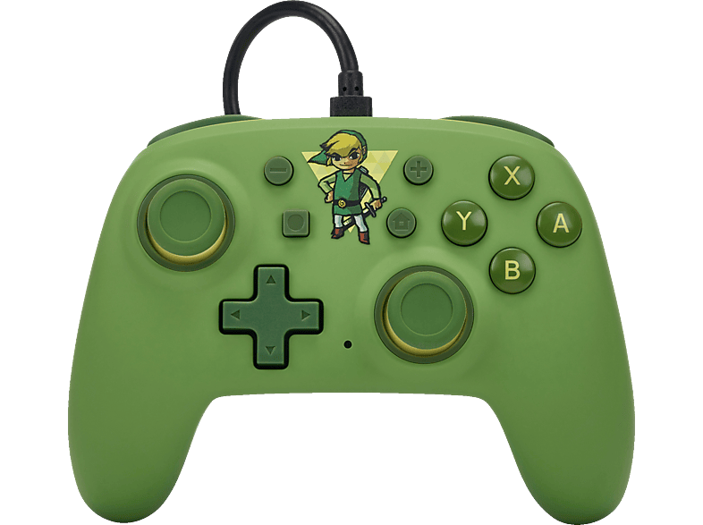 POWERA Toon Link - Nintendo für Controller kabelgebundener Grün Switch