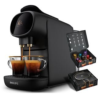 Cafetera de cápsulas - ‎Philips ‎LM9012/60, 1450 W, 19 bar, 0.80 l, Función 2 tazas, Sistema antigoteo, Negro