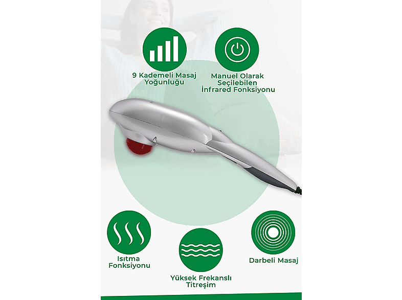 MEDISANA 48310 Infrared Terapili El Tipi Masaj Aleti FMM_2