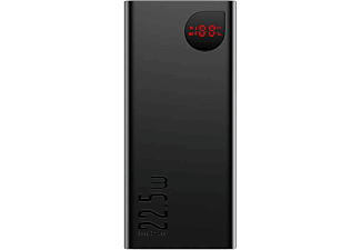 BASEUS Adaman Overseas Edition 40.000 mAh Digital Display 22.5W Taşınabilir Şarj Cihazı Siyah_0