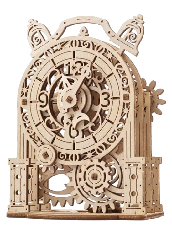 UGEARS Vintage ébresztőóra - mechanikus modell