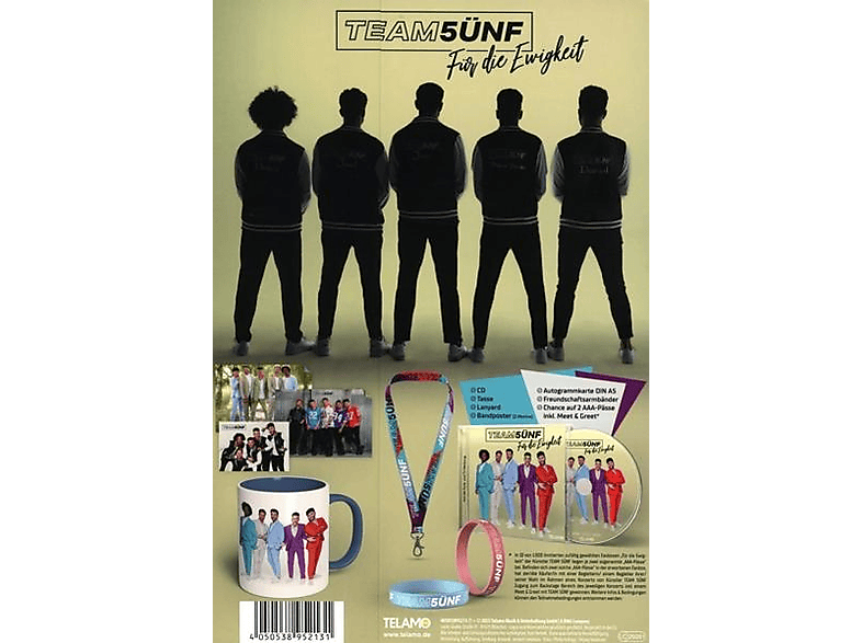 Thumbnail - Team 5ünf - Für die Ewigkeit(Ltd.Fanbox Edition) (CD + Merchandising)