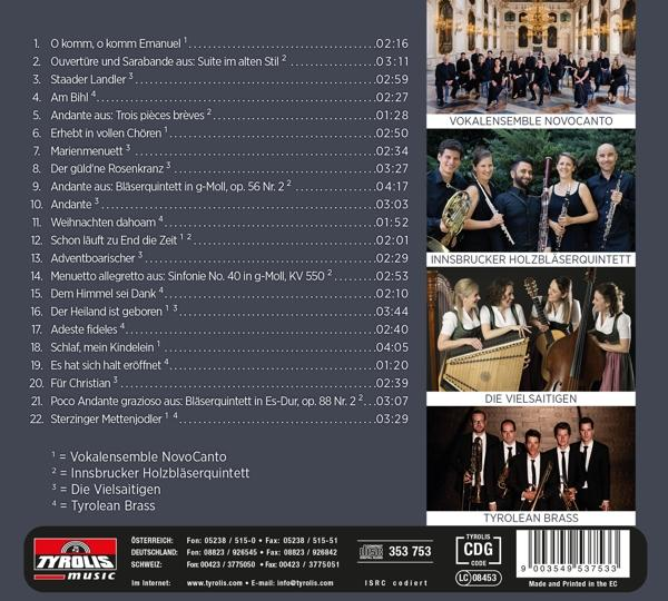 Chor Wie - u (CD) und Ensemblemusik Interpreten - Freue Advent - Diverse dich f