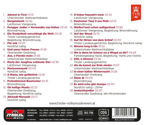 Diverse Interpreten - Tiroler Adventsingen - Zuflucht ins Licht! Ausg. 5  - (CD)