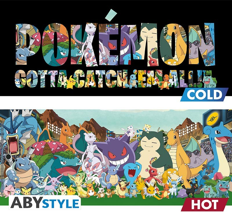ABYSTYLE Pokémon - Gotta catch em all - Tasse (Multicolore)