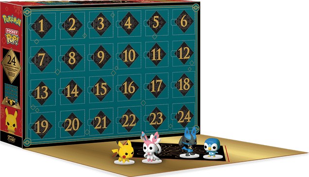 FUNKO POP! Games: Pokémon -  24-Day Holiday - Adventskalender (Mehrfarbig)