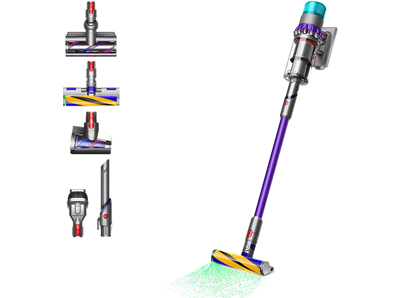 DYSON Gen5 Detect Absolute Akku Staubsauger (0,77 l, Akkulaufzeit: bis zu 70 Minuten inkl. Akku mit Wechselfunktion, Purple/Purple) online kaufen | MediaMarkt