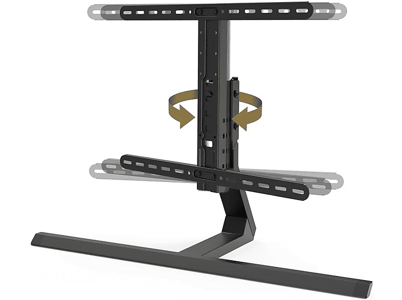 Hama 00220869 TV-Standfuß, schwenkbar, neigbar, höhenverstellbar, 165 cm (65") bis 40 kg; TV-Standfuss — Foto 2 von 5