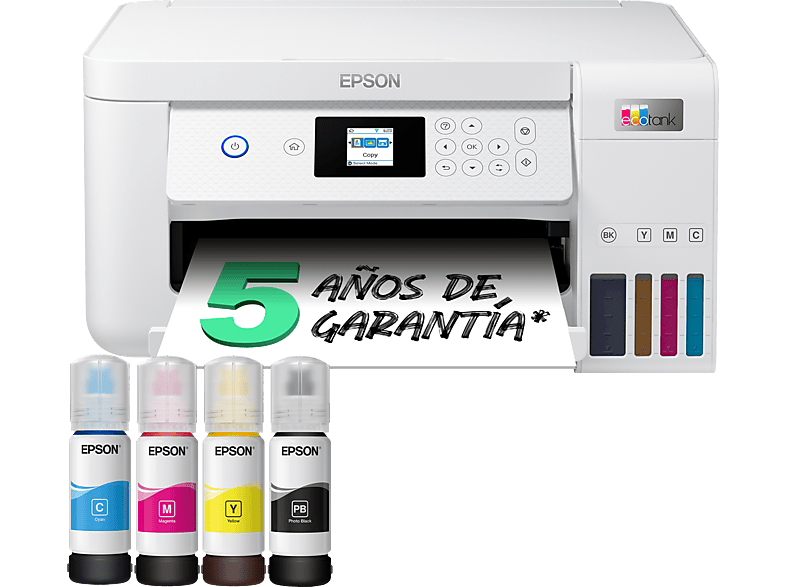 Epson EcoTank ET-3850 impresora de inyección de tinta all-in-one A4 con  WiFi (3 en 1) Epson