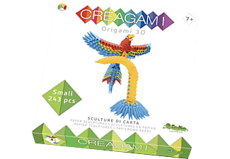 CREATIVAMENTE Creagami - 3D origami készlet, Papagáj (kicsi)