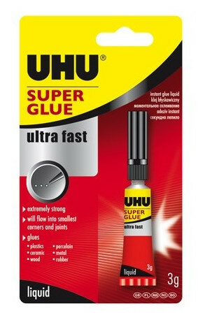 Klej UHU Super Glue 3g