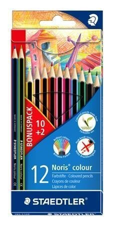 Kredki STAEDTLER Noris Colour 12 kolorów 185 C12P