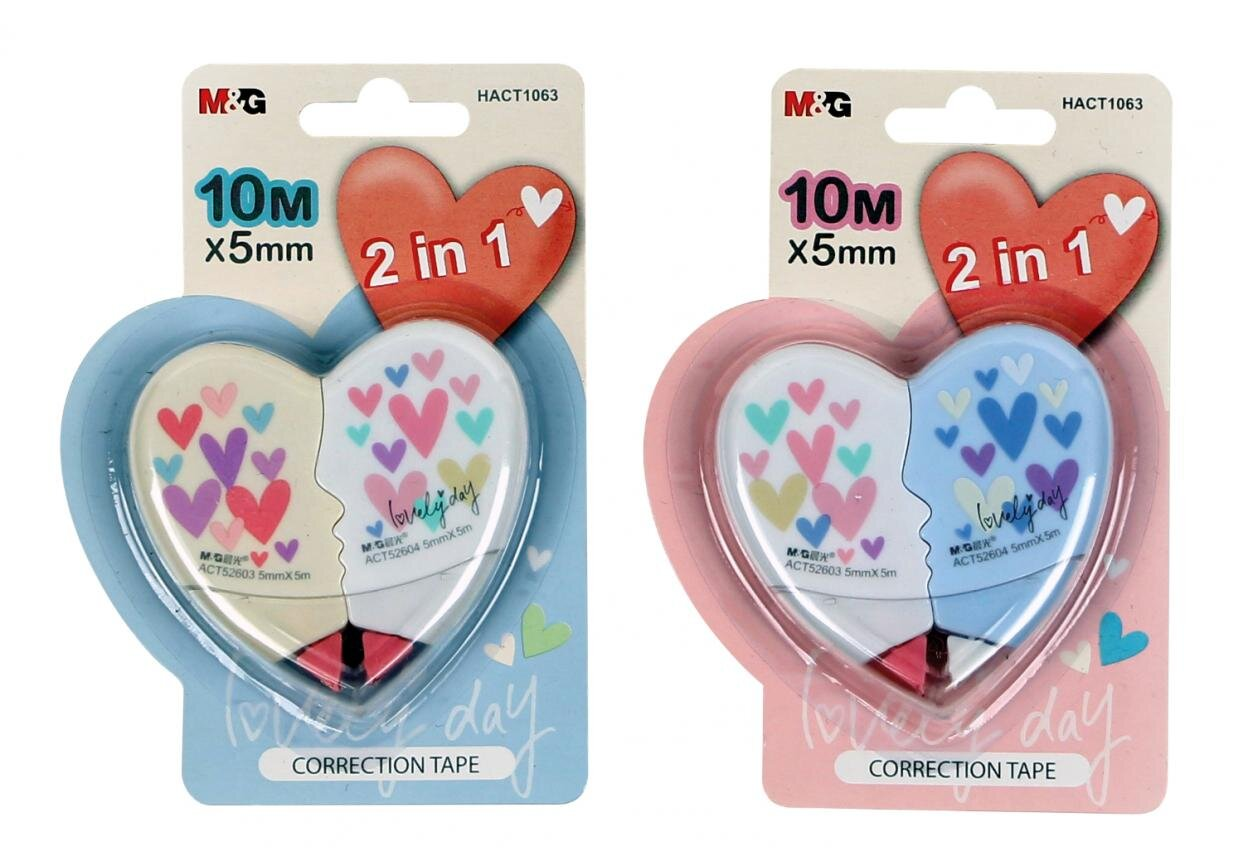 Korektor w taśmie M&G Lovely day 2szt. 5m x 5mm