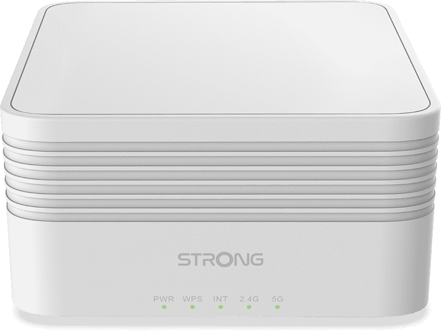 STRONG Atria Mesh AX3000 kétsávos Wi-Fi router, fehér, 1 db (MESHAX3000ADD)