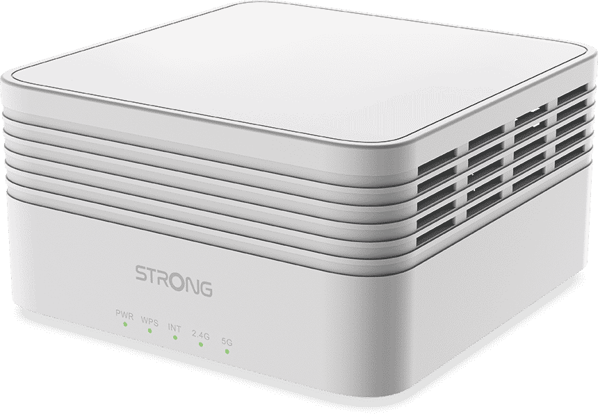 STRONG Atria Mesh AX3000 kétsávos Wi-Fi router, fehér, 1 db (MESHAX3000ADD)