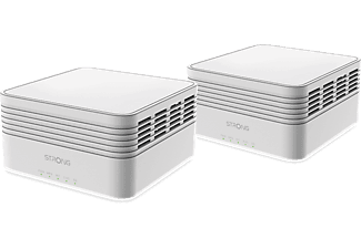 STRONG Atria Mesh AX3000 kétsávos Wi-Fi router szett, fehér, 2 db (MESKITAX3000)