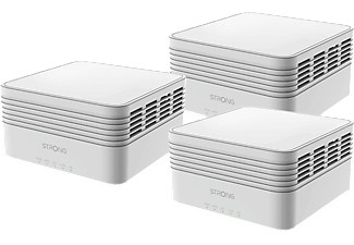 STRONG Atria Mesh AX3000 kétsávos Wi-Fi router szett, fehér, 3 db (MESHTRIAX3000)