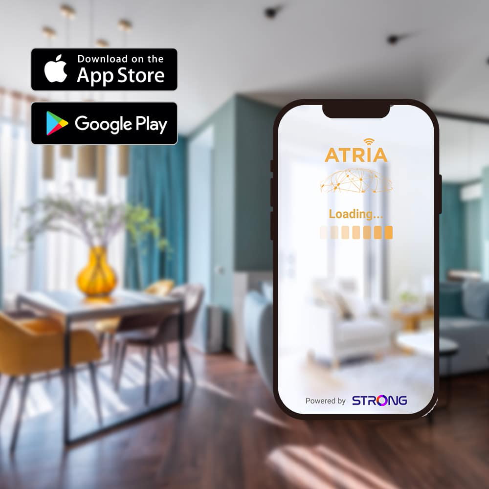 STRONG Atria Mesh AX3000 kétsávos Wi-Fi router szett, fehér, 3 db (MESHTRIAX3000)