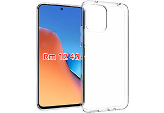 CASE AND PRO Xiaomi Redmi 12 4G/5G szilikon hátlap, átlátszó (TPU-XIA-REDMI124G-TP)