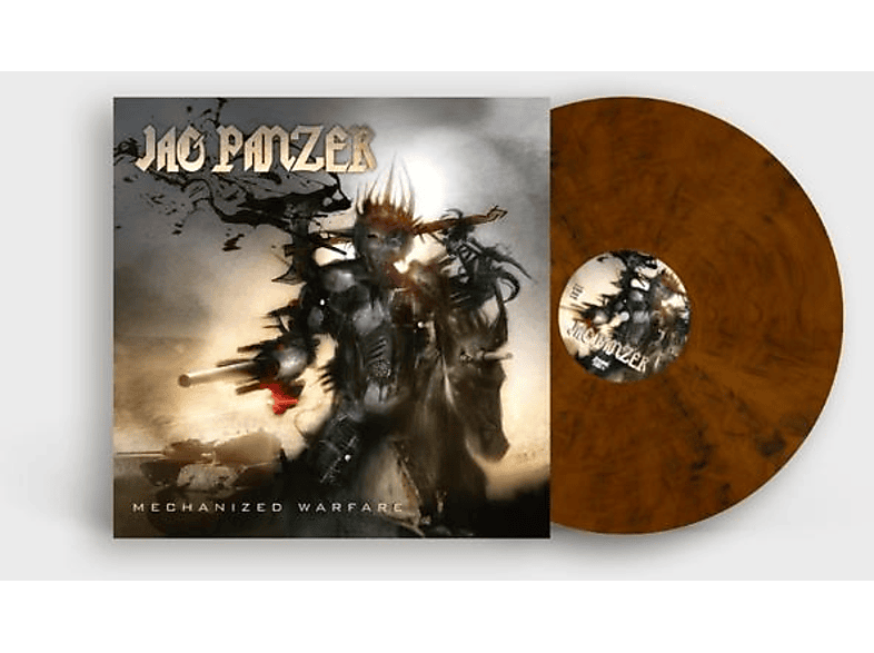 Vinyl) Mechanized Warfare(Orange/Black Jag (Vinyl) Panzer - Marbled -
