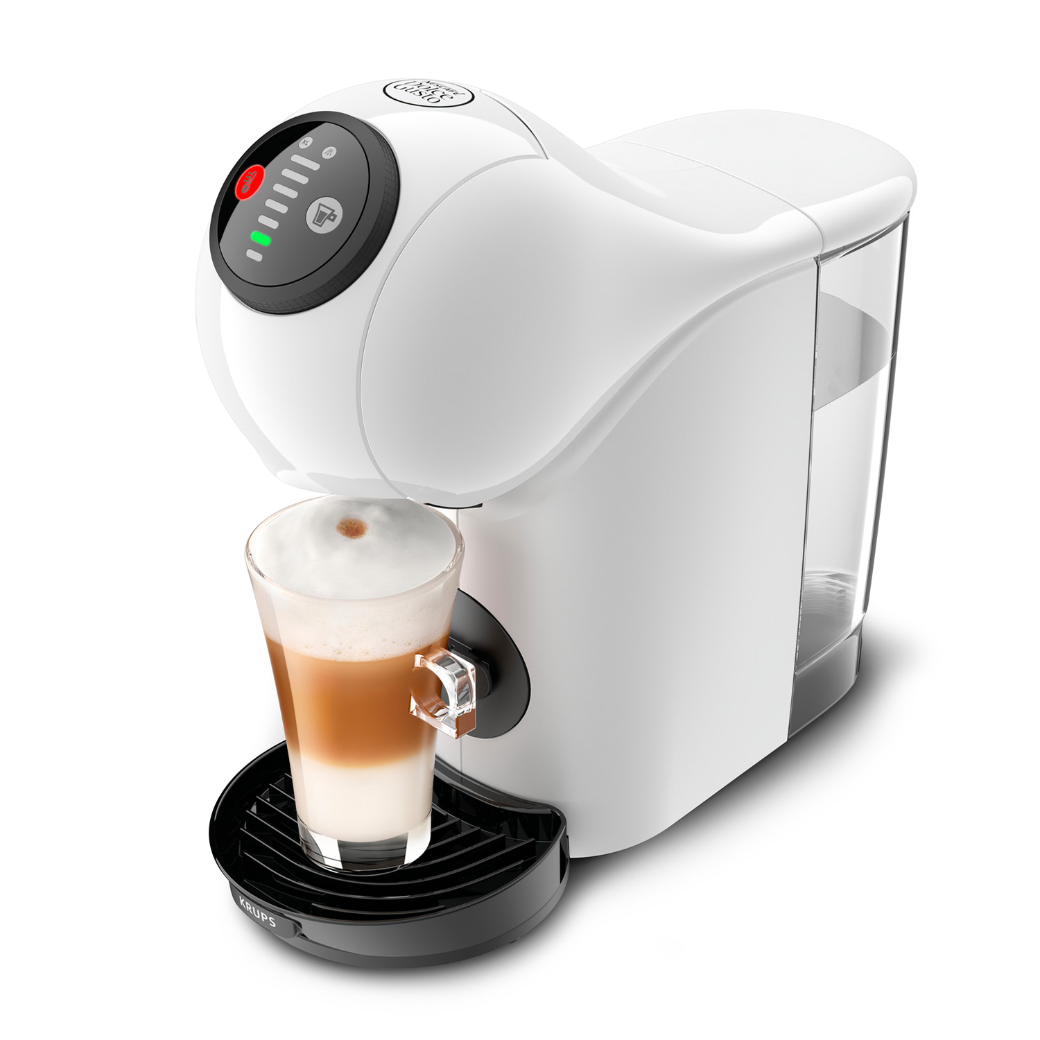 Krups Kp2431K Genio S Macchina Caffè Capsule, Bianca