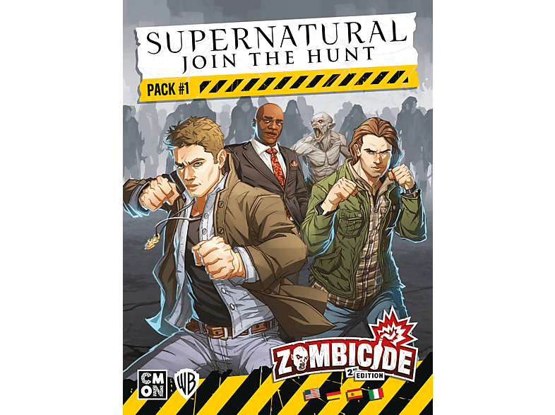 Edition 2. #1 Zombicide Mehrfarbig - Supernatural Pack Gesellschaftsspiel CMON