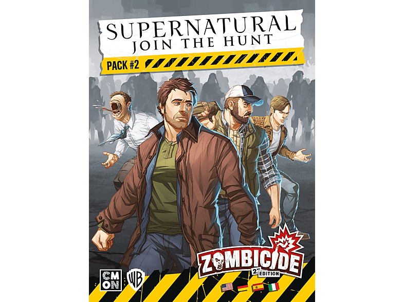 Pack - Mehrfarbig Edition CMON 2. Zombicide #2 Gesellschaftsspiel Supernatural