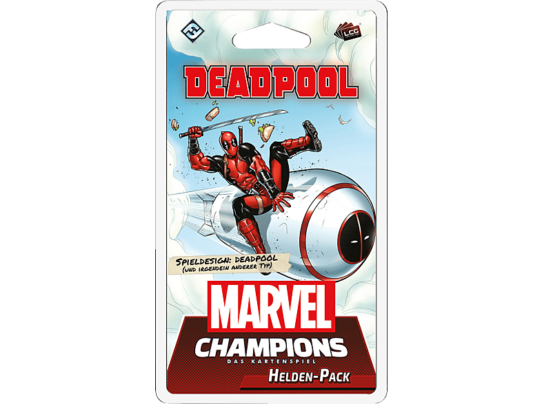 FANTASY FLIGHT GAMES Marvel Champions Das Kartenspiel - Deadpool  Spiele Erweiterung für Kartenspiel Mehrfarbig