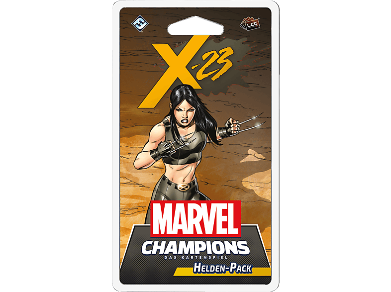 FANTASY FLIGHT GAMES Marvel Champions Das Kartenspiel - X-23  Spiele Erweiterung für Kartenspiel Mehrfarbig | Kartenspiele