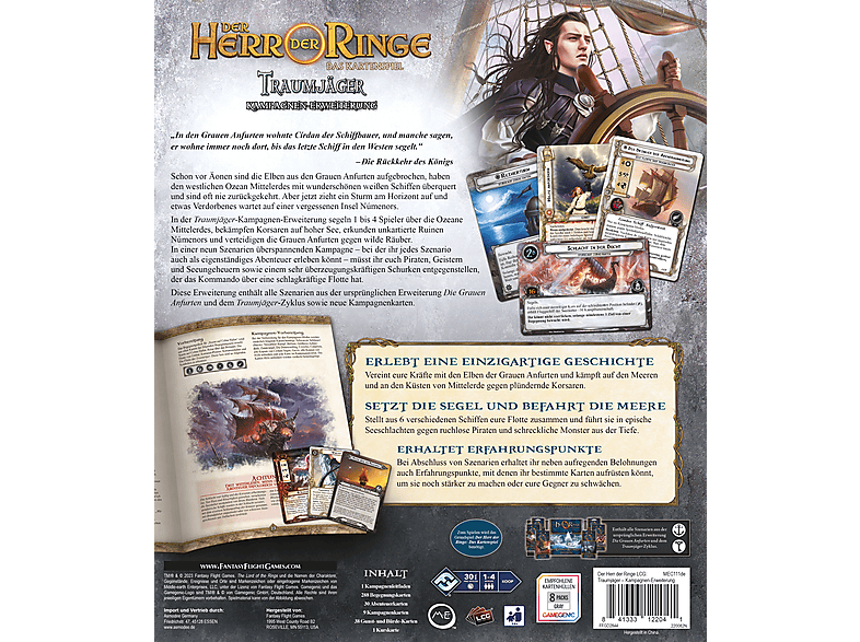 Thumbnail - FANTASY FLIGHT GAMES Herr der Ringe Das Kartenspiel - Traumjäger (Kampagnen-Erweiterung)