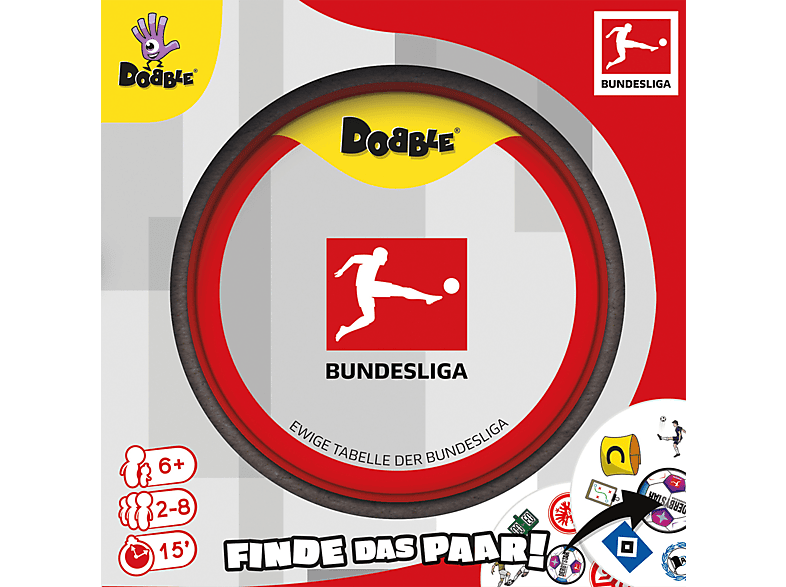 ZYGOMATIC 1x Kinderspiel Bundesliga Dobble Mehrfarbig
