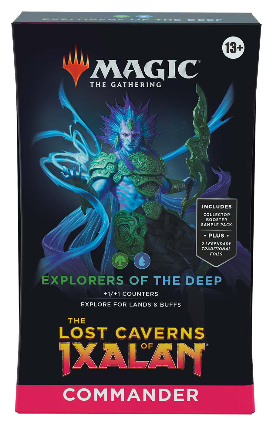 WIZARDS OF THE COAST Magic The Gathering - The Lost Caverns of Ixalan Commander-Deck (Einzelartikel) Sammelkarten
