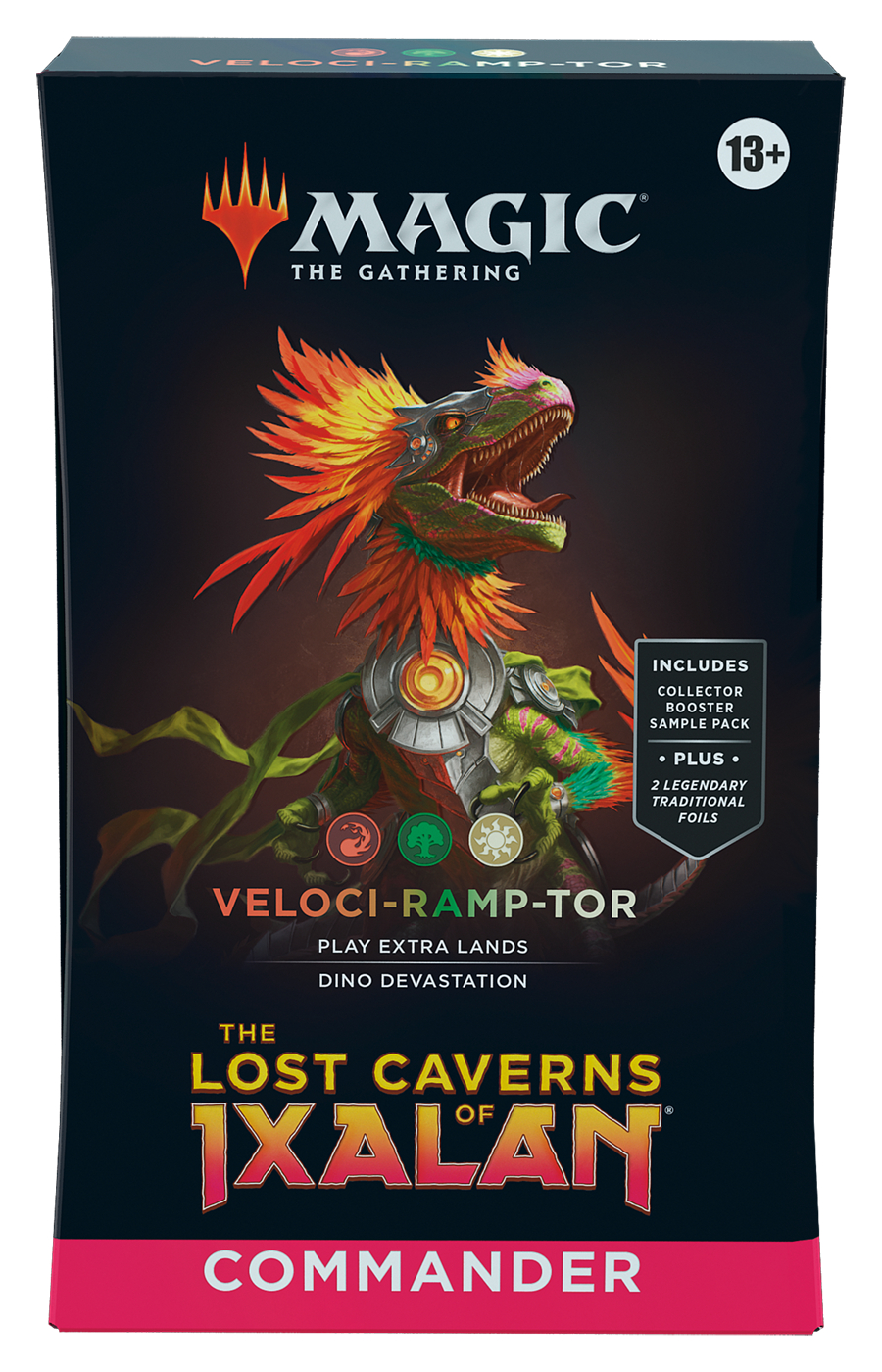WIZARDS OF THE COAST Magic The Gathering - The Lost Caverns of Ixalan Commander-Deck (Einzelartikel) Sammelkarten