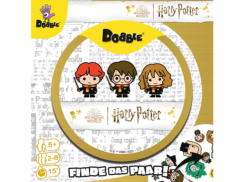 ZYGOMATIC Dobble Harry Potter Kinderspiel Mehrfarbig