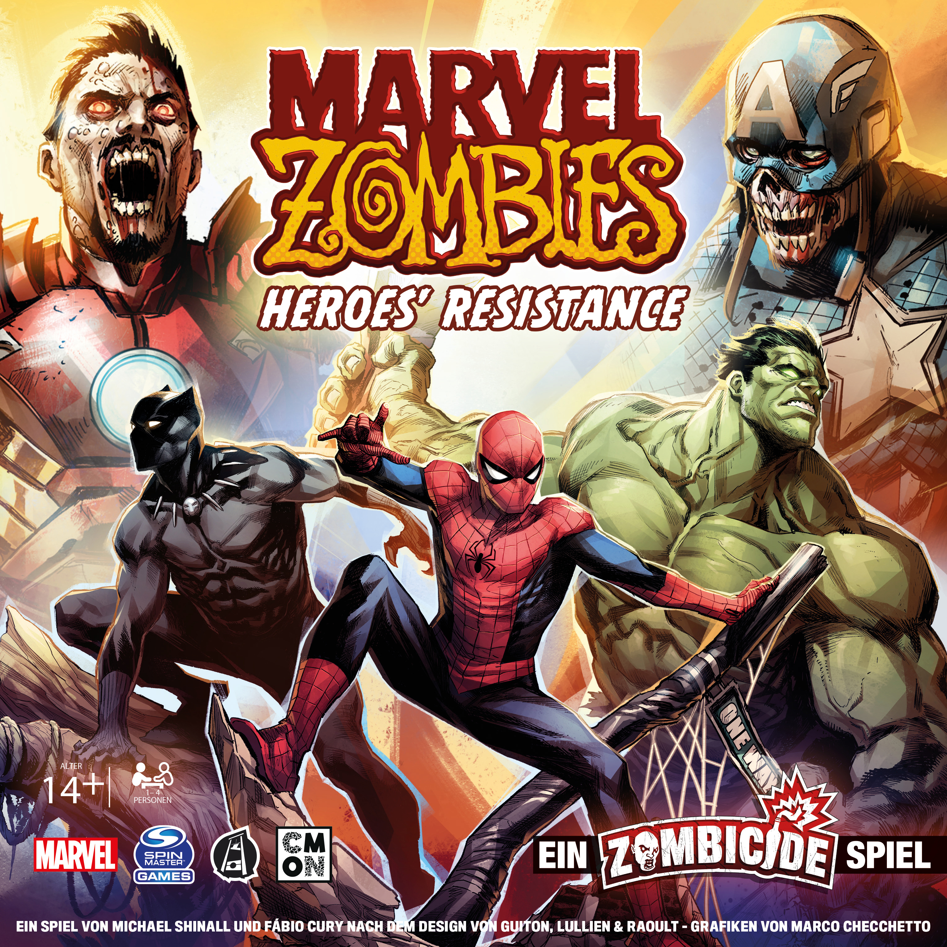 CMON Marvel Zombies Heroes\' Zombicide-Spiel) Resistance (Ein Mehrfarbig Brettspiel