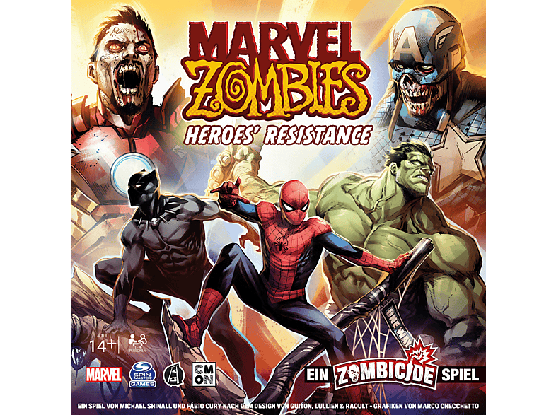 CMON Marvel Zombies Heroes\' Mehrfarbig Resistance Zombicide-Spiel) (Ein Brettspiel