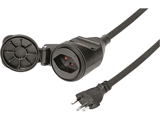 STEFFEN 0302116 2 - Câble de rallonge (Noir)