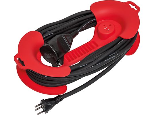 STEFFEN 0372116 181 - Câble de rallonge (Noir/rouge)
